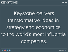 Tablet Screenshot of keystonestrategy.com